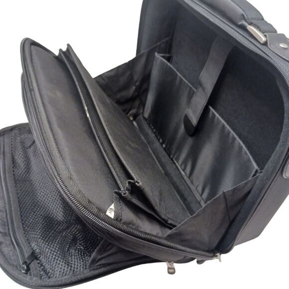 Dell Carrying Case Briefcase 14x12 for Laptop Ipad Overhead CARRY-ON Travel Bag - Picture 3 of 16